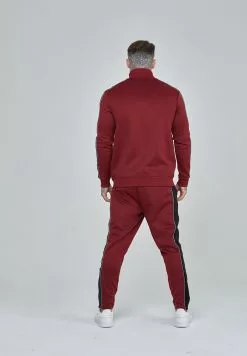 SikSilk Velour Panelled- Trainingsbroek - Burgundy 13 SikSilk Velour Panelled- Trainingsbroek - Burgundy -Outlet SikSilk Winkel 7a82ba74f0ba401cae47e9969f05759d