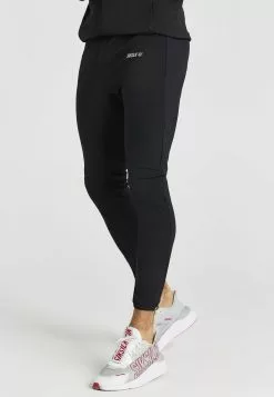 SikSilk Zonal Sport Zip - Trainingsbroek - Black