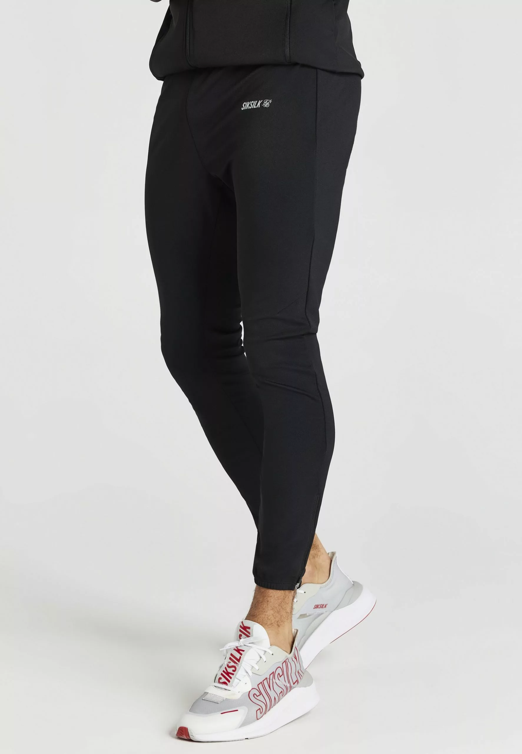 SikSilk Zonal Sport Zip - Trainingsbroek - Black 3 SikSilk Zonal Sport Zip - Trainingsbroek - Black