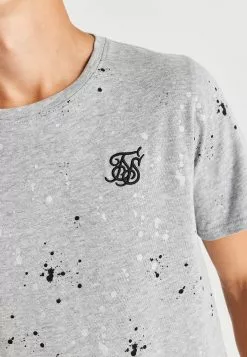 SikSilk Paint Splatter - T-Shirt Print - Grey -Outlet SikSilk Winkel 7e3b4610aa3b4cecb0c59c85ecf2c612