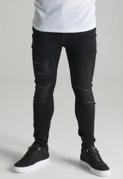 SikSilk Skinny - Jeans Skinny Fit - Black