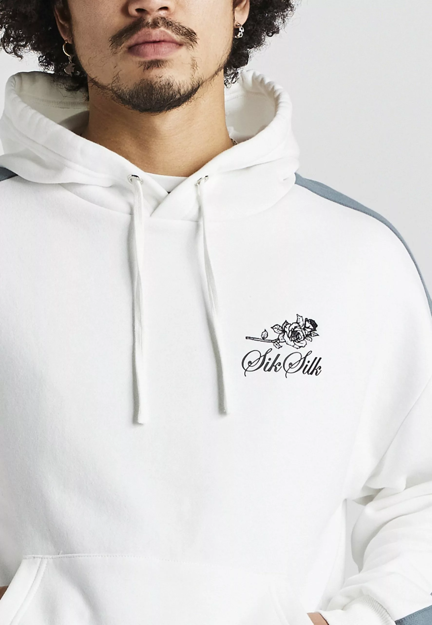 SikSilk Rose Oversized - Sweater - White 6 SikSilk Rose Oversized - Sweater - White - Afbeelding 4