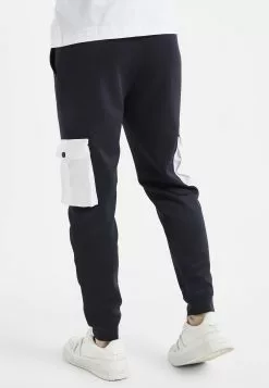 SikSilk Casual Knitted Cargo - Cargobroek - Navy -Outlet SikSilk Winkel 7fe1837e08d74e668751085876230ae8