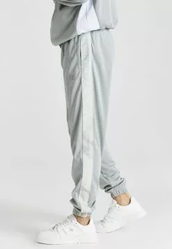 SikSilk Retro Tape Cuffed Track Pants - Trainingsbroek - Grey 11 SikSilk Retro Tape Cuffed Track Pants - Trainingsbroek - Grey -Outlet SikSilk Winkel 820a97822b0c40459354bf37b0be5618