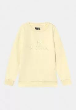 SikSilk MessiEmbroidered Crew Unisex - Sweater - Ecru