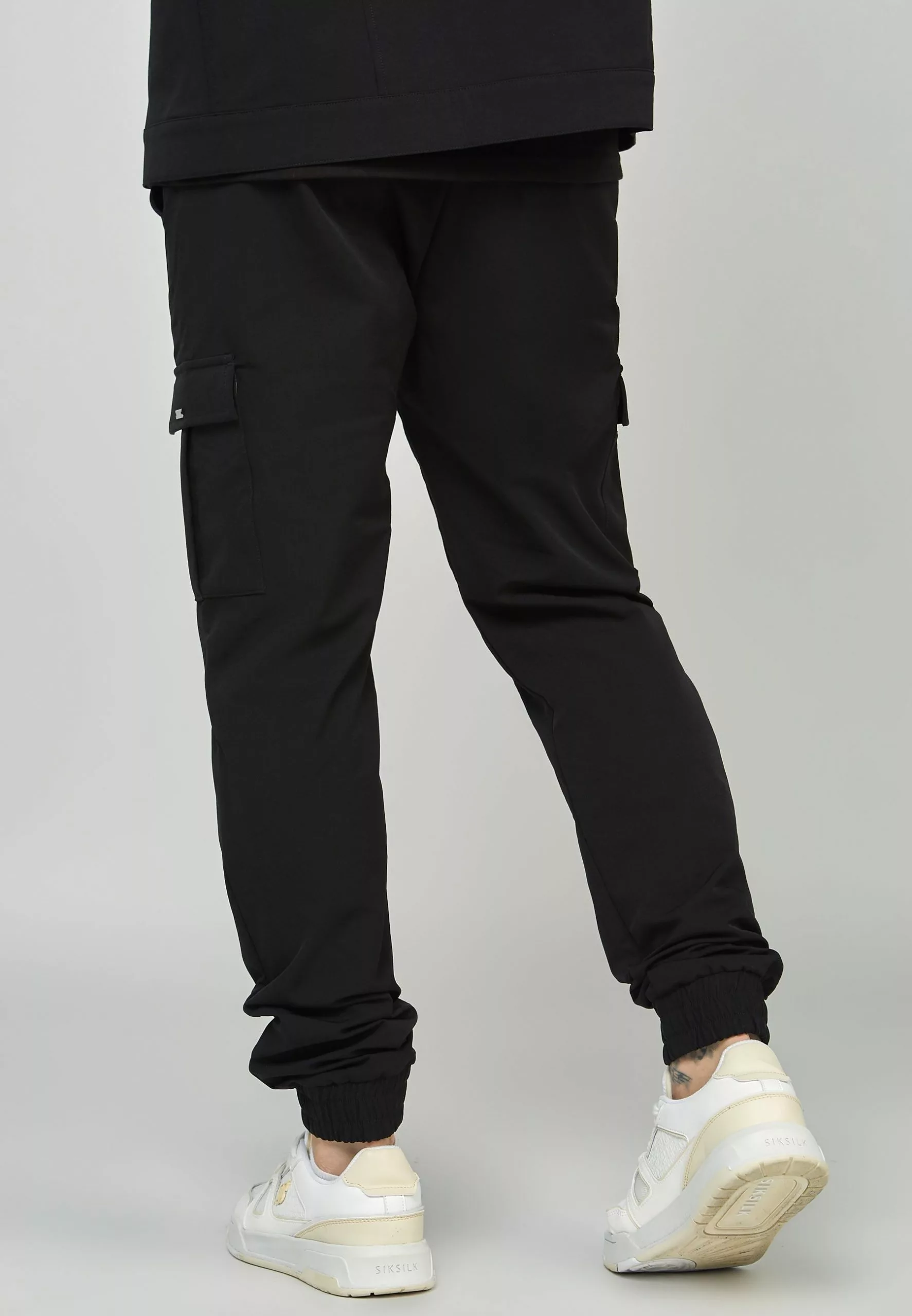 SikSilk UtilityJogger - Cargobroek - Black 5 SikSilk UtilityJogger - Cargobroek - Black - Afbeelding 3