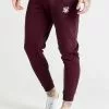 SikSilk Core Cuffed Jogger - Trainingsbroek - Burgundy