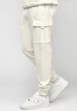 SikSilk Jogger - Cargobroek - Ecru