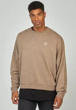 SikSilk Sweater - Brown