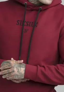 SikSilk Hoodie - Burgundy -Outlet SikSilk Winkel 8b3e1073f43a41c79b61f08c162ba021