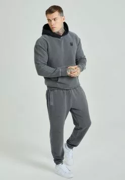 SikSilk Loopback - Trainingsbroek - Washed Grey -Outlet SikSilk Winkel 8cd0c5938d6a42e894bc7640d38f779b