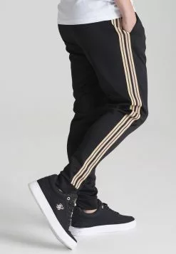 SikSilk Infinite Pleated - Trainingsbroek - Black & Gold -Outlet SikSilk Winkel 8dfa4db971d14f689f24779a09fd2ebf
