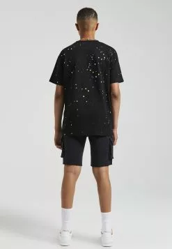 SikSilk T-Shirt Print - Black 9 SikSilk T-Shirt Print - Black -Outlet SikSilk Winkel 91015d2556f44198a20ef493902f2d55