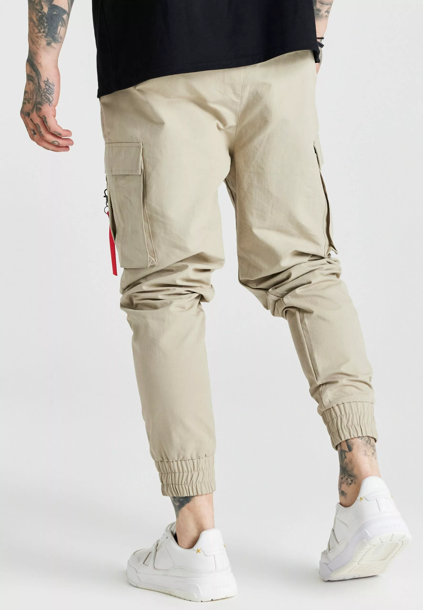 SikSilk Essential Flight - Cargobroek - Beige 5 SikSilk Essential Flight - Cargobroek - Beige - Afbeelding 3