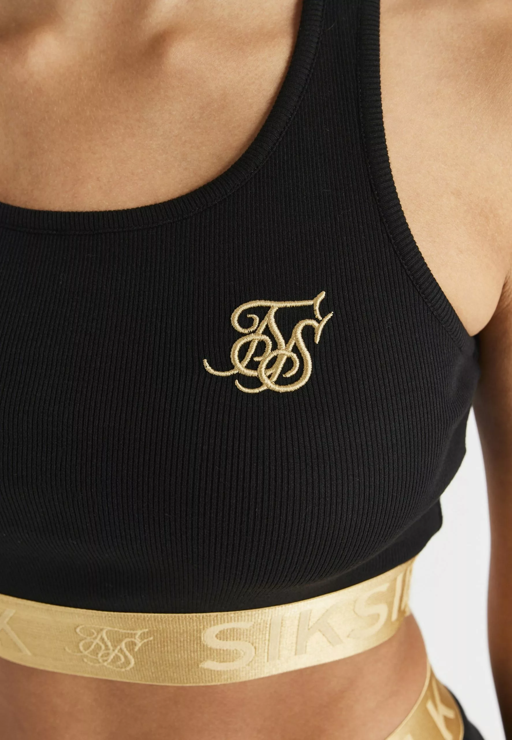 SikSilk Bralette - Bustier - Black 7 SikSilk Bralette - Bustier - Black - Afbeelding 5