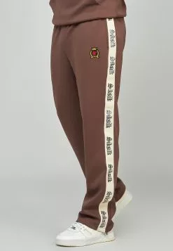 SikSilk Poly OpenWith Gothic Side Tape - Trainingsbroek - Brown -Outlet SikSilk Winkel 94b3f40d91944dbf9b1a16ae129eab11