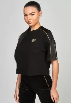 SikSilk Legacy- T-Shirt Print - Black