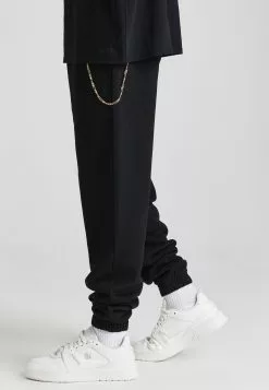 SikSilk Loose Fit Chain- Trainingsbroek - Black -Outlet SikSilk Winkel 96fa6c56ca88433d9acd5076efc268a0