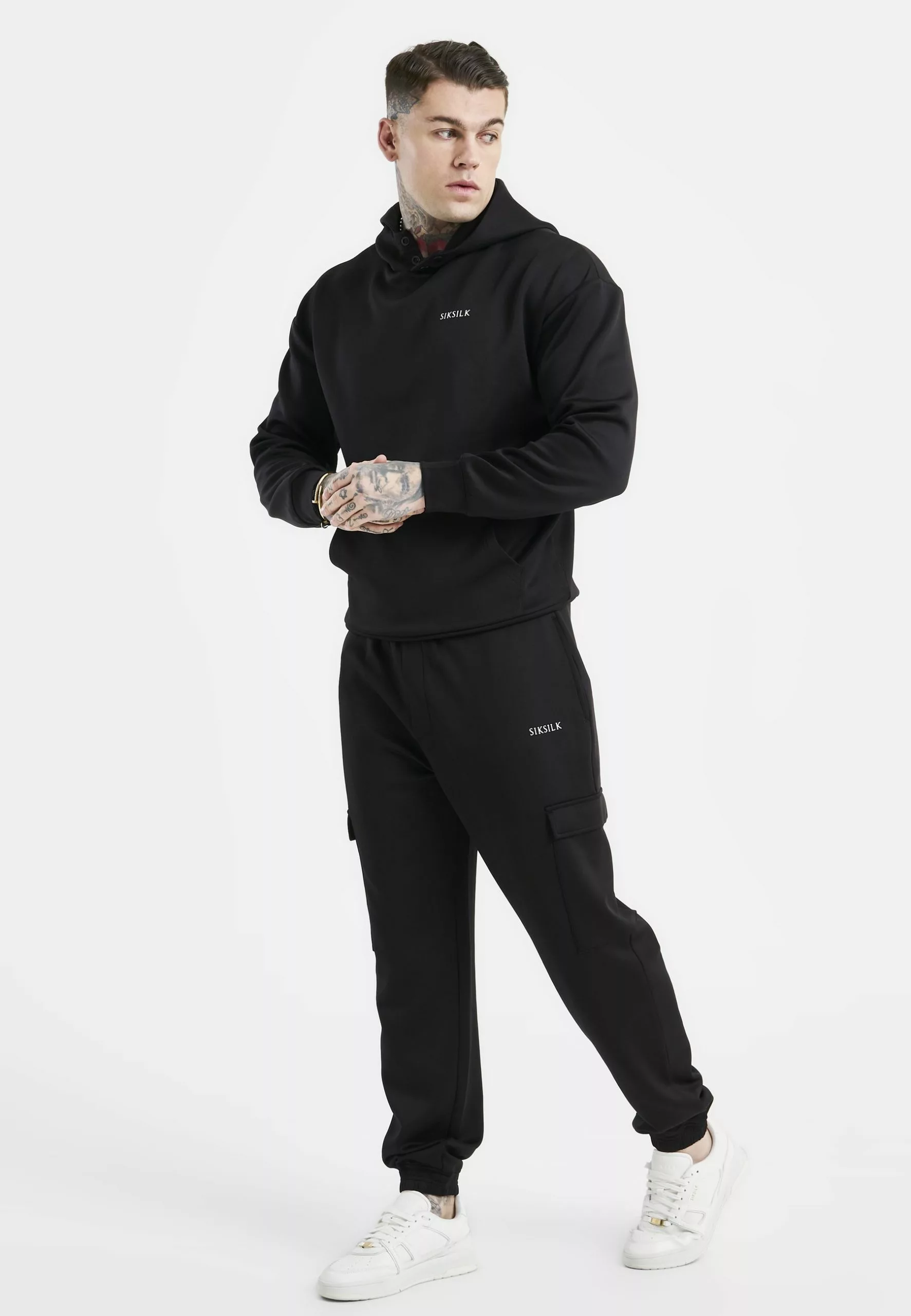 SikSilk Cargobroek - Black 3 SikSilk Cargobroek - Black