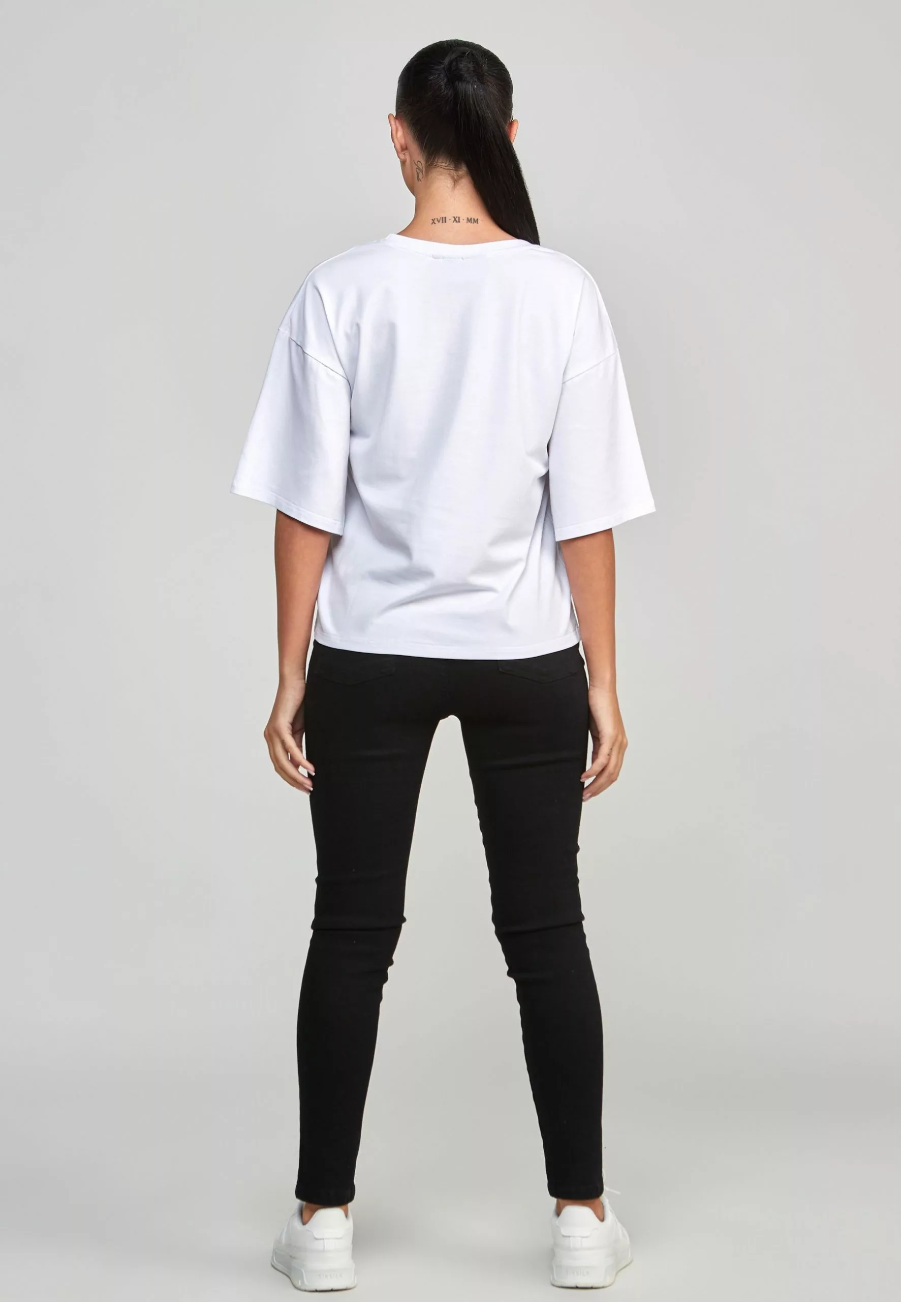 SikSilk T-Shirt Print - White 5 SikSilk T-Shirt Print - White - Afbeelding 3