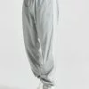 SikSilk Retro Tape Cuffed Track Pants - Trainingsbroek - Grey -Outlet SikSilk Winkel 9fe0efbae2b94cc6bb50e599cdd79ed6