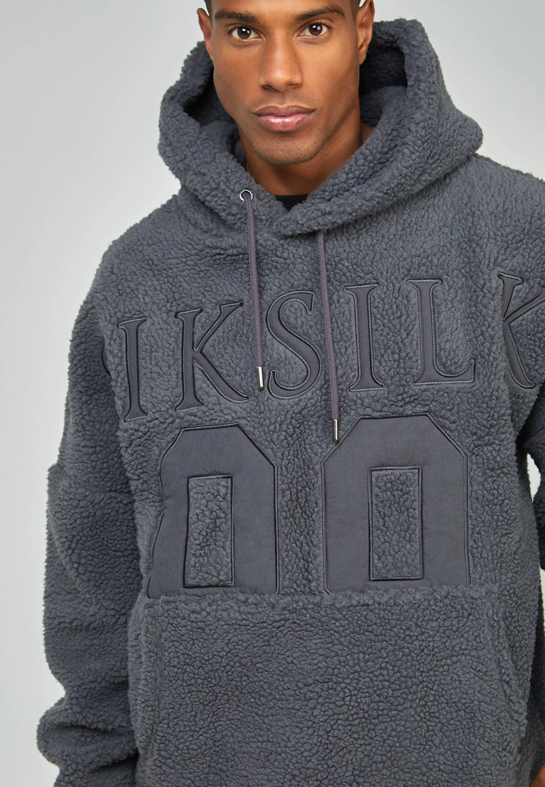 SikSilk Borg - Hoodie - Charcoal 6 SikSilk Borg - Hoodie - Charcoal - Afbeelding 4
