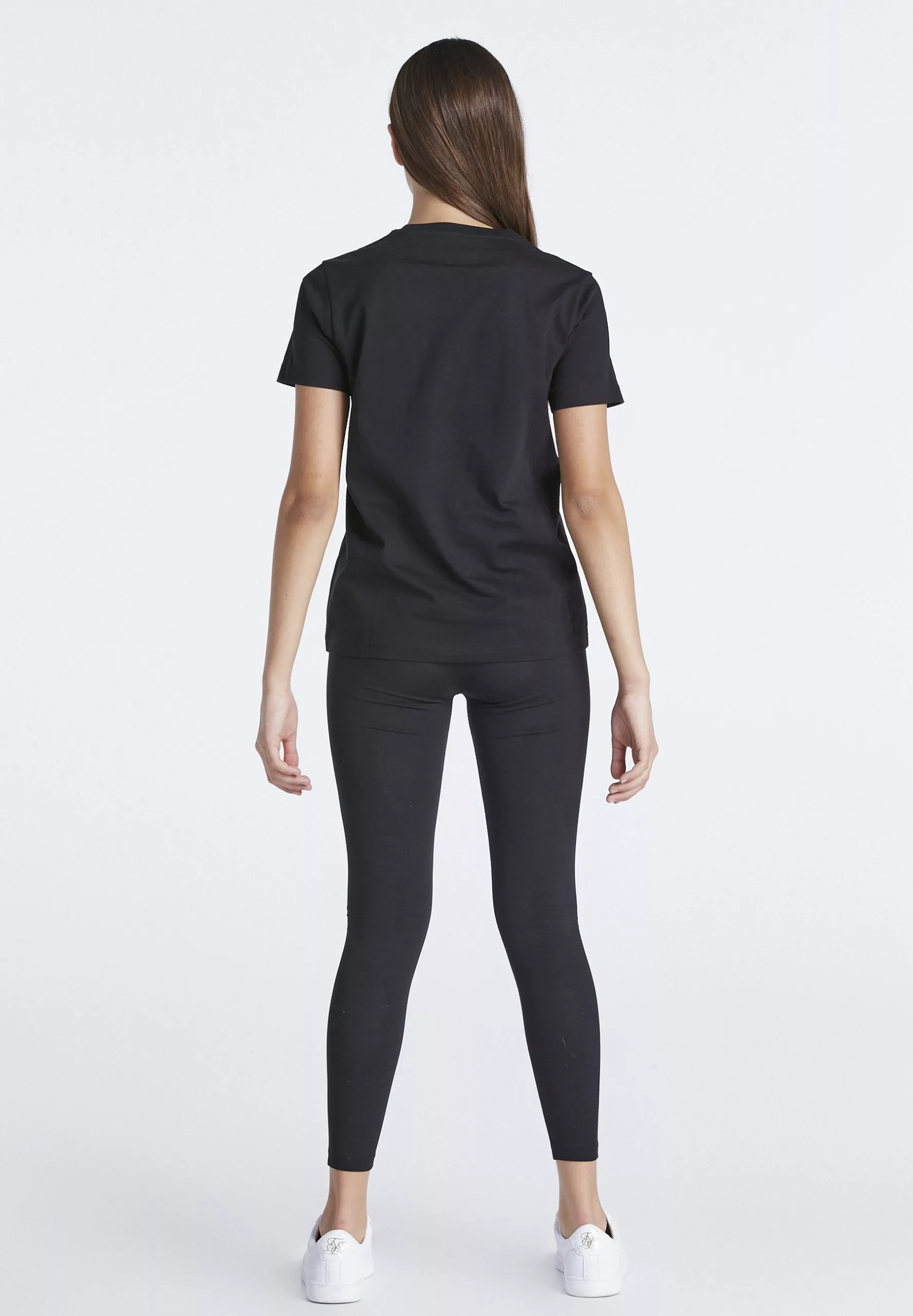 SikSilk Boyfriend Tee - T-Shirt Basic - Black 5 SikSilk Boyfriend Tee - T-Shirt Basic - Black - Afbeelding 3