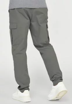 SikSilk Smart Carrot Fit Pants - Cargobroek - Grey -Outlet SikSilk Winkel a0ee99ba13e2496c97338970098dc59f