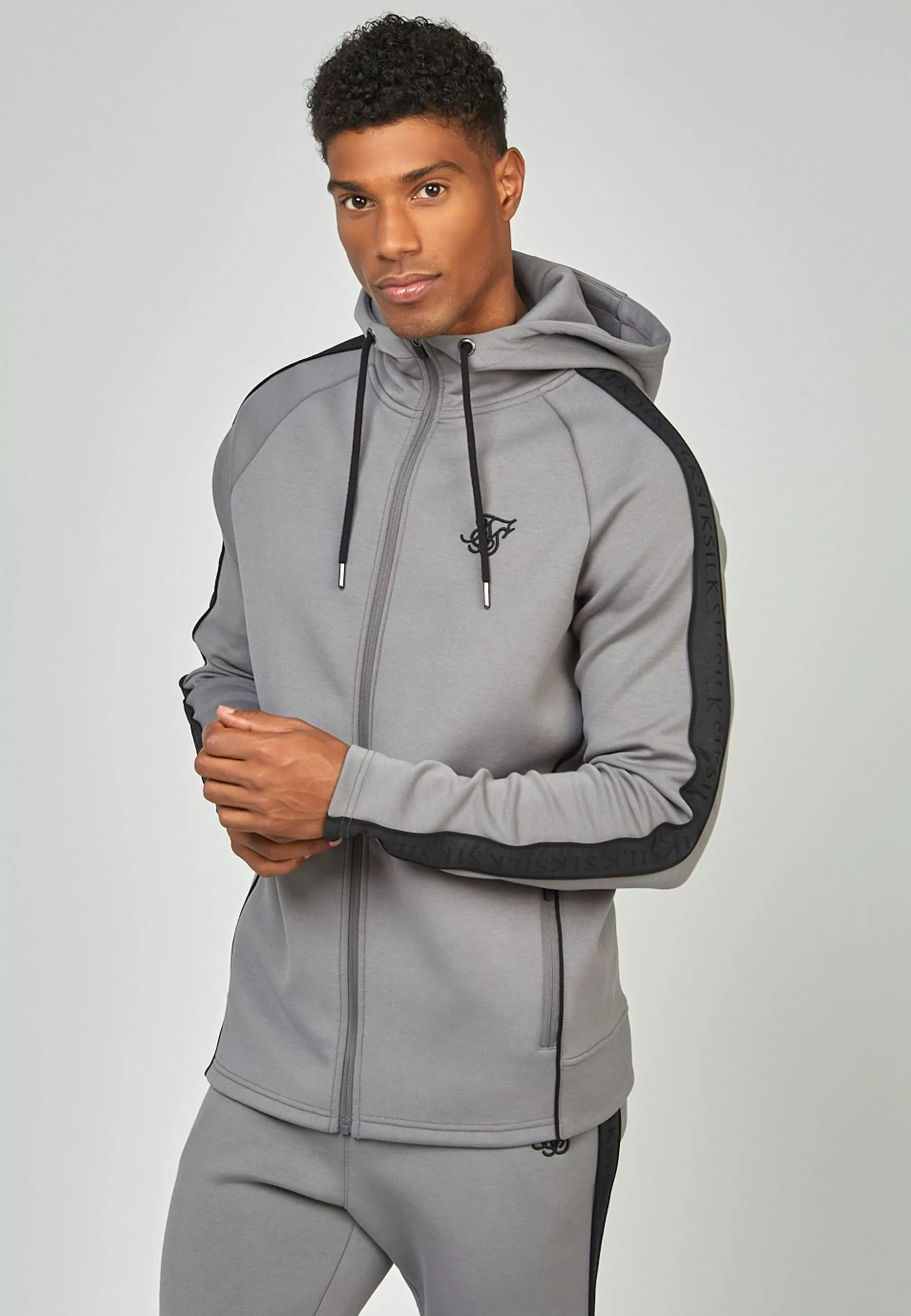 SikSilk Hoodie - Grey 3 SikSilk Hoodie - Grey