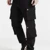 SikSilk Loose Fit Pants - Cargobroek - Black -Outlet SikSilk Winkel a3749bcf46c64e84978b3a61dc6ad85f