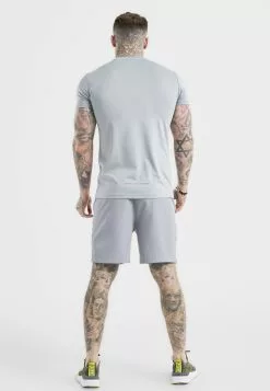 SikSilk T-Shirt Basic - Grey 9 SikSilk T-Shirt Basic - Grey -Outlet SikSilk Winkel a3ce113ede9b433d9dbe8db561d134d7