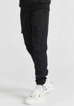 SikSilk Combat Pants - Broek - Black