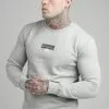 SikSilk Sweater - Grey Marl 1 SikSilk Sweater - Grey Marl -Outlet SikSilk Winkel a61461b1ce6342b093c2539fec04f593