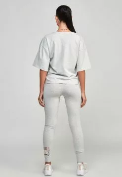 SikSilk Varsity - T-Shirt Print - Grey Marl 9 SikSilk Varsity - T-Shirt Print - Grey Marl -Outlet SikSilk Winkel a66227f556a74197a5360e5bc597d358