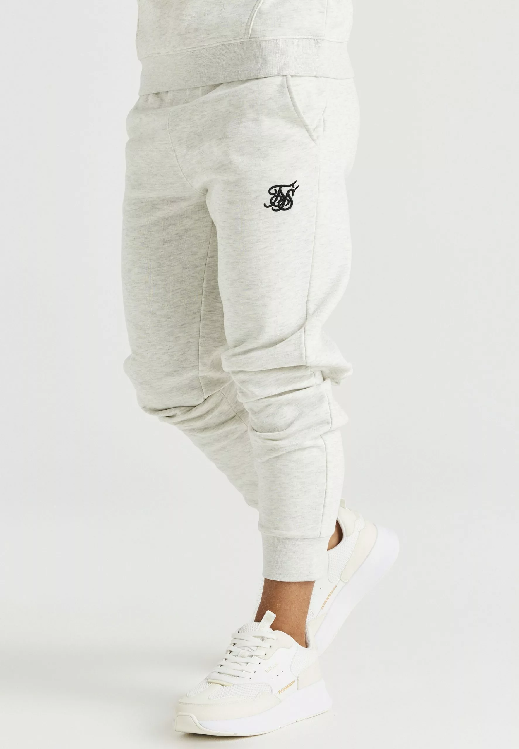 SikSilk Trainingsbroek - Snow Marl 3 SikSilk Trainingsbroek - Snow Marl