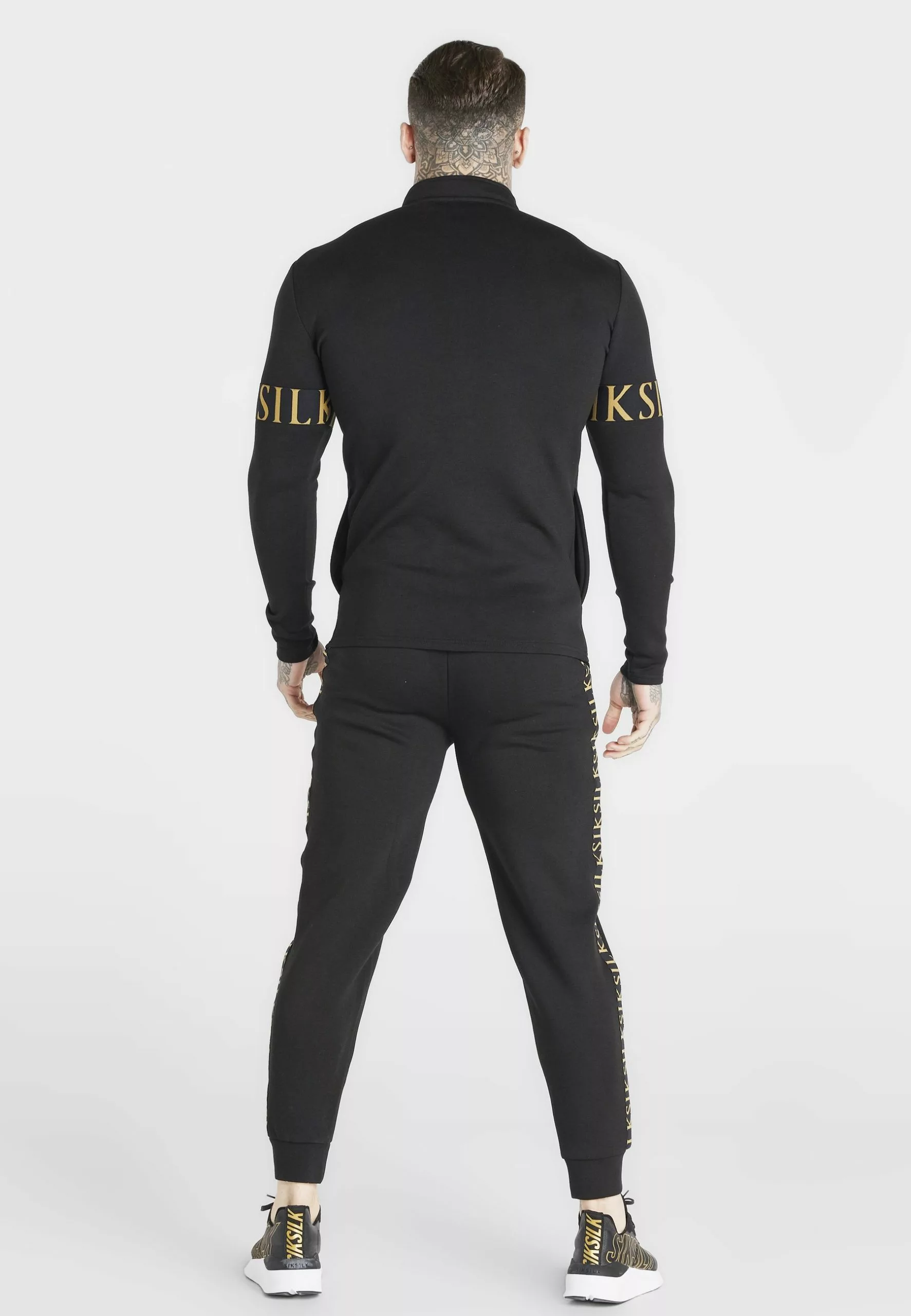 SikSilk Dynamic - Sweater Met Rits - Black 5 SikSilk Dynamic - Sweater Met Rits - Black - Afbeelding 3