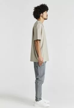 SikSilk Oversized Chain- T-Shirt Basic - Brown -Outlet SikSilk Winkel ae1a9022cf6846d59c13bfed4850f8d4