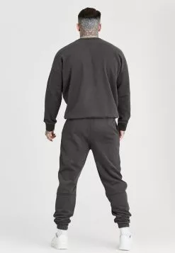 SikSilk Foundation Embossed Oversized Crew - Sweater - Black 9 SikSilk Foundation Embossed Oversized Crew - Sweater - Black -Outlet SikSilk Winkel b056969bc28540a982afe3c0fa6b8efc