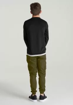 SikSilk Cargo Pants - Cargobroek - Khaki -Outlet SikSilk Winkel b2341f2a3e3c4a17b52703e2bde07ec8