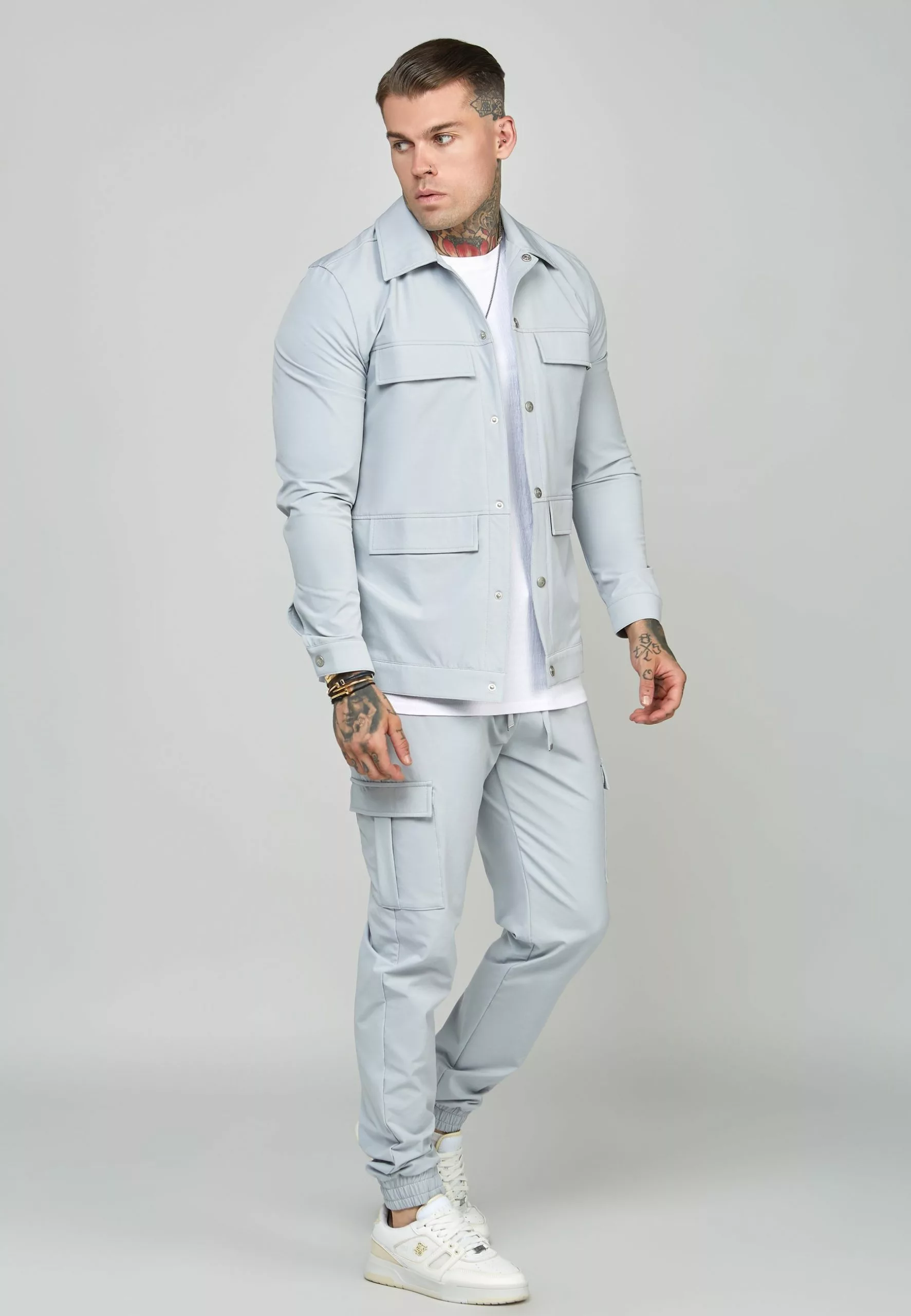 SikSilk Utility - Cargobroek - Grey 3 SikSilk Utility - Cargobroek - Grey