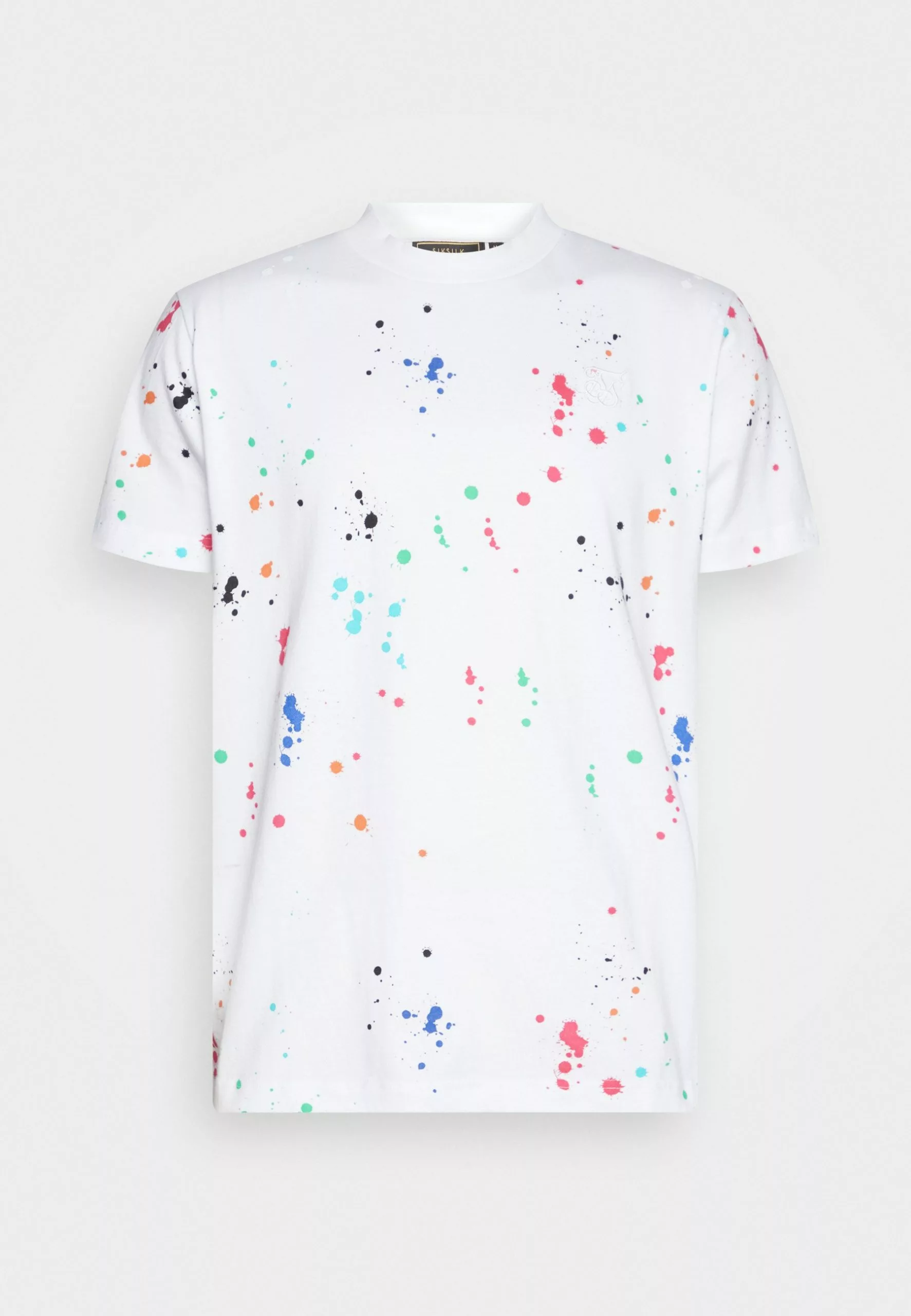 SikSilk Paint Splatter Oversized- T-Shirt Print - White 7 SikSilk Paint Splatter Oversized- T-Shirt Print - White - Afbeelding 5