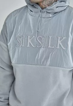 SikSilk Polar Cut Sew Overhead- Fleece Trui - Grey -Outlet SikSilk Winkel b55c90652e0c4eee83d24d7ce3221f5c