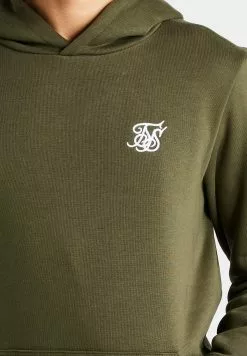 SikSilk Hoodie - Khaki -Outlet SikSilk Winkel b6bebe74e3474a478fc104409d237691