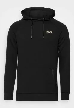 Siksilk Inject Hoodie - Sweater - Black -Outlet SikSilk Winkel b8cf8cbbfc644fbbba639be0cf70e078