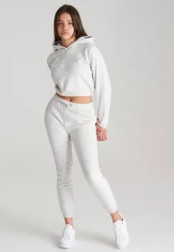 SikSilk Hoodie - Grey Marl