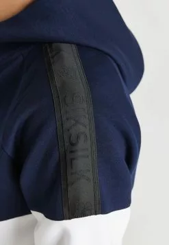SikSilk Taped Colourblock - Trainingspak - NavyWhite -Outlet SikSilk Winkel bb007c4b95954d9aa56405708b8df3be