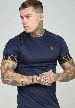 SikSilk Short Sleeve Dynamic Tech - T-Shirt Print - Navy 9 SikSilk Short Sleeve Dynamic Tech - T-Shirt Print - Navy -Outlet SikSilk Winkel bf4d6c707f8142e79e13ed2b6a1aefdf