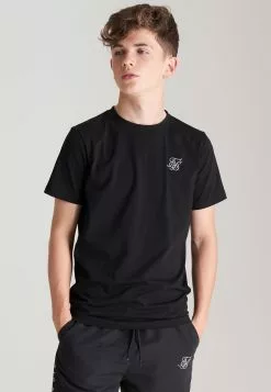 SikSilk Division - T-Shirt Basic - Black