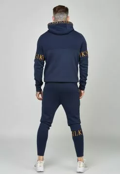 SikSilk Dynamic Overhead - Hoodie - Navy -Outlet SikSilk Winkel c4e9e68268de4bdb9e3adccc7a03020b