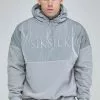SikSilk Polar Cut Sew Overhead- Fleece Trui - Grey